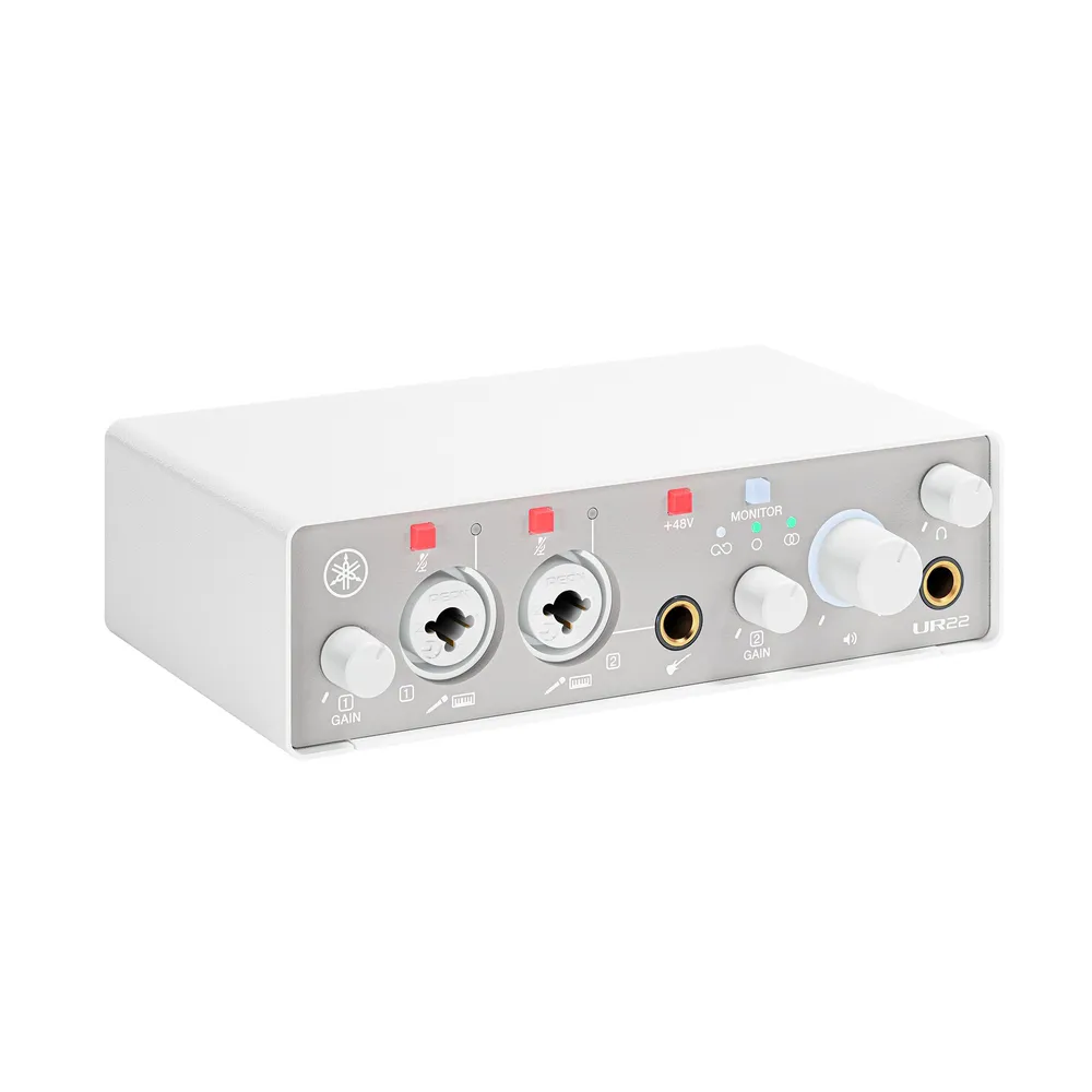 Yamaha UR22 MK3 USB Audio Interface β White - Image 4