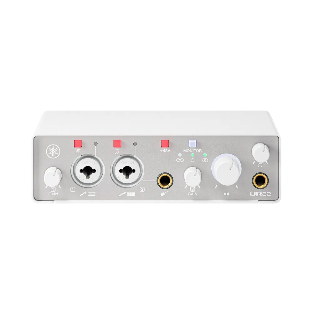 Yamaha UR22 MK3 USB Audio Interface β White - Image 3