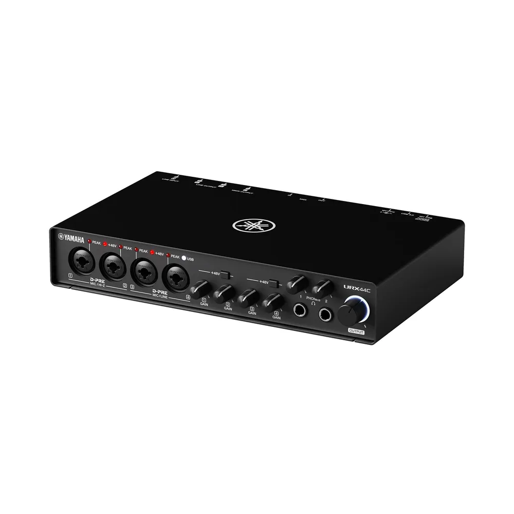 Yamaha URX44C USB Audio/MIDI Interface β Black - Image 4