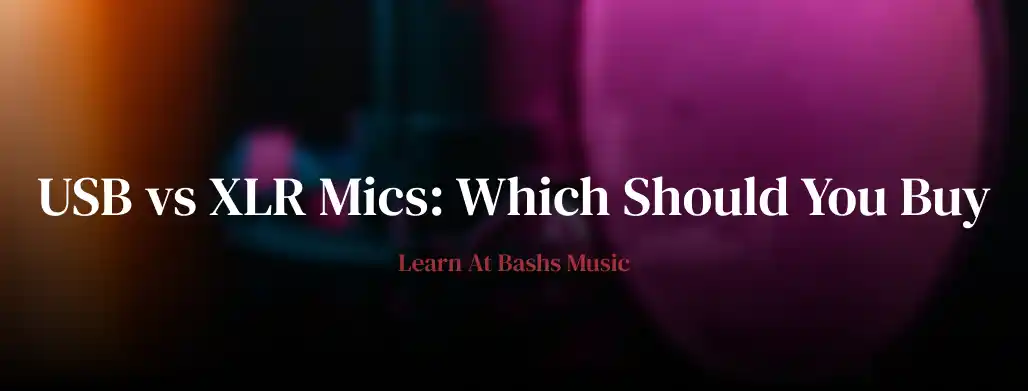 USB vs XLR Microphones
