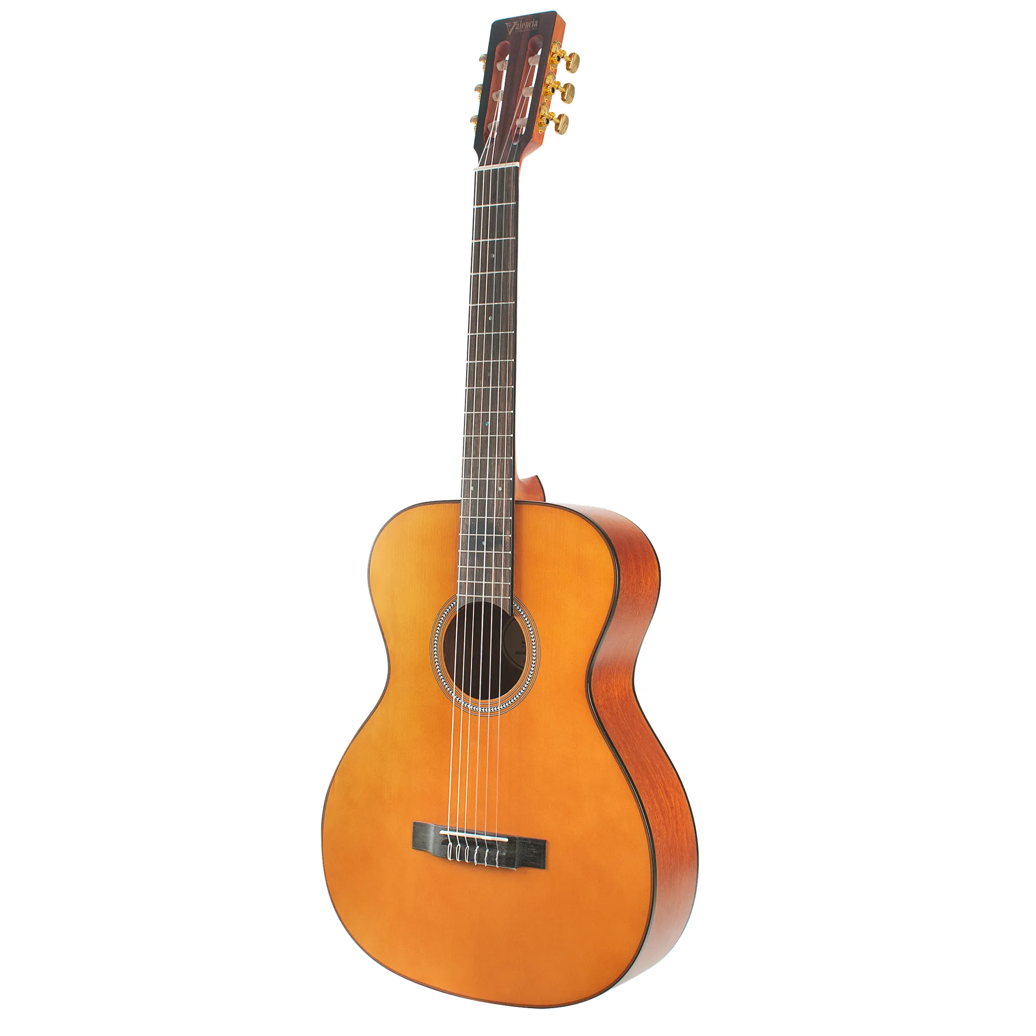 Valencia VA434VNA Full Size Classical Nylon Guitar - Image 3