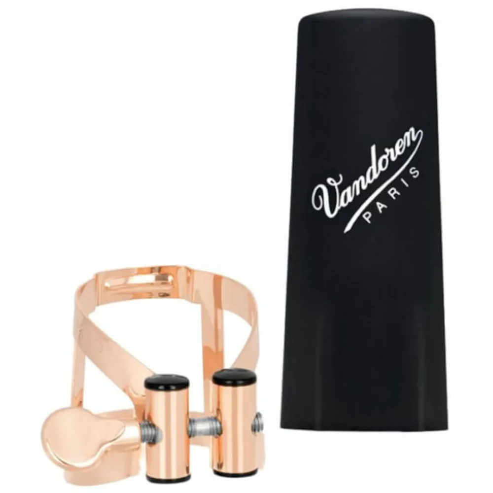 Vandoren - MO - Ligature & Cap Set - B Flat Clarinet - PINK GOLD