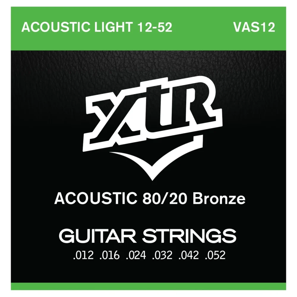 XTR VAS12 Acoustic Light 80/20 Bronze 12-52 Strings