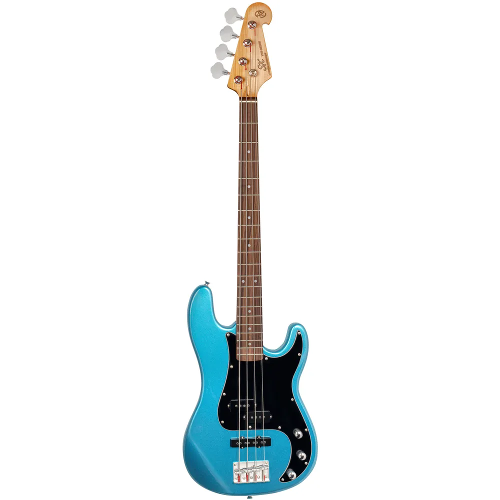 SX Vintage 62 Precision Style Bass Guitar – Lake Placid Blue