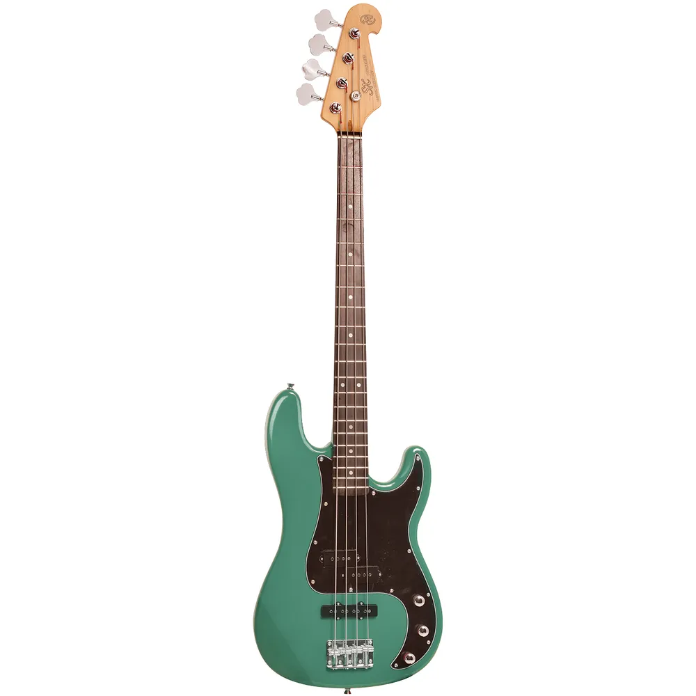 SX Vintage 62 Precision Style Bass Guitar – Vintage Green