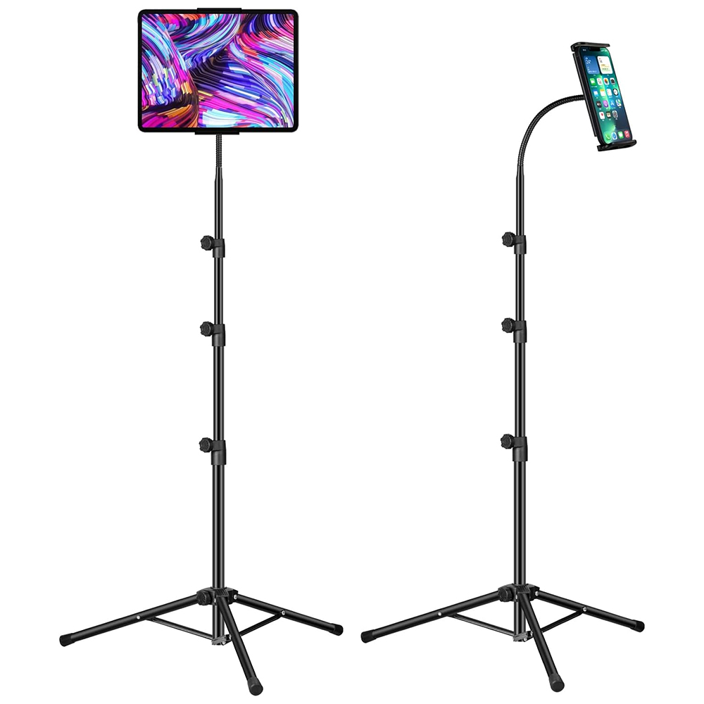 Vonyx MS10TH Foldable Stand with Tablet Holder