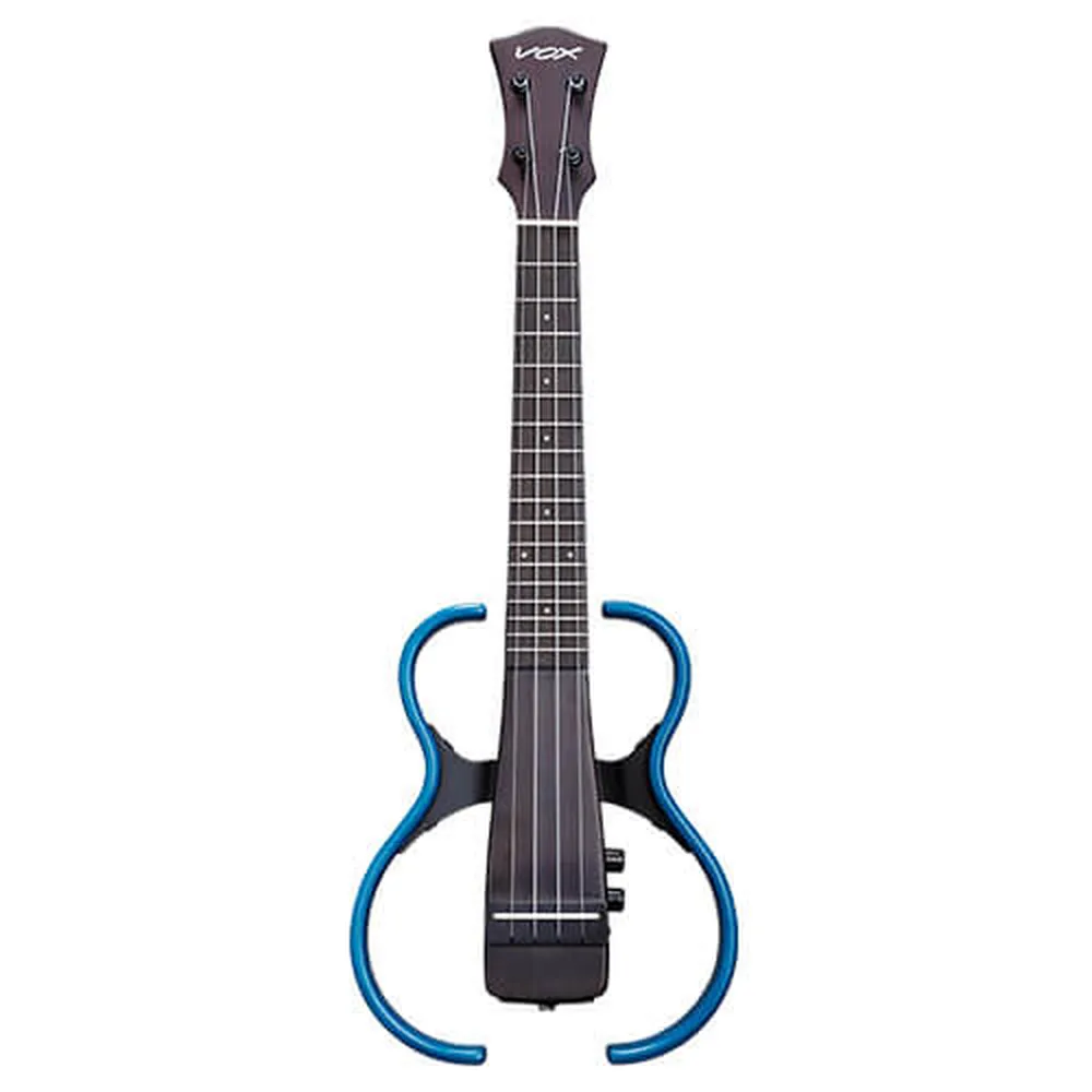 VOX VFU-1 Electric Frame Ukulele – Flame Maple Blue