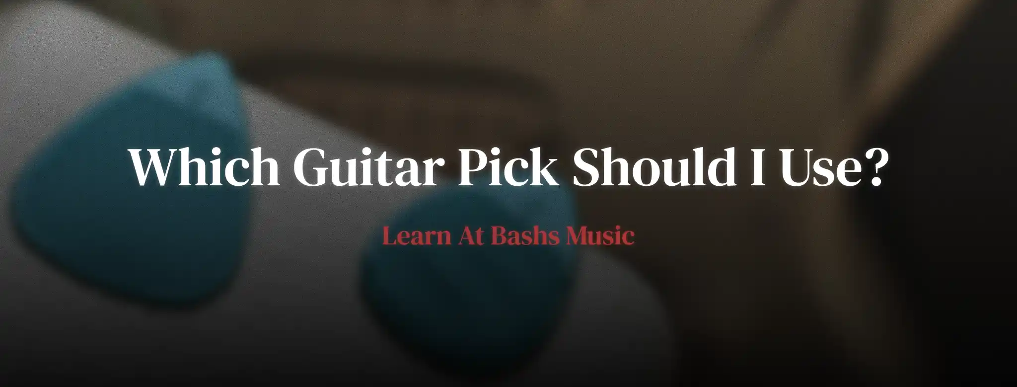 guitar picks guide thickness and material