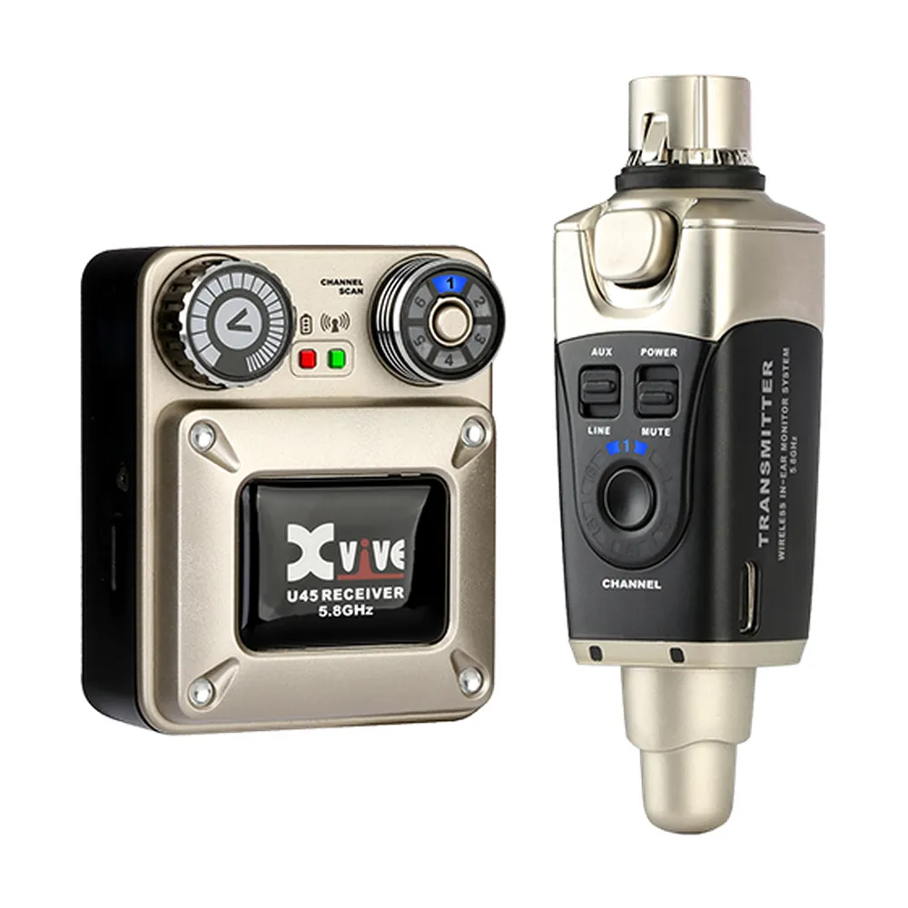 Xvive U45 5.8 GHz In-Ear Monitor Wireless System