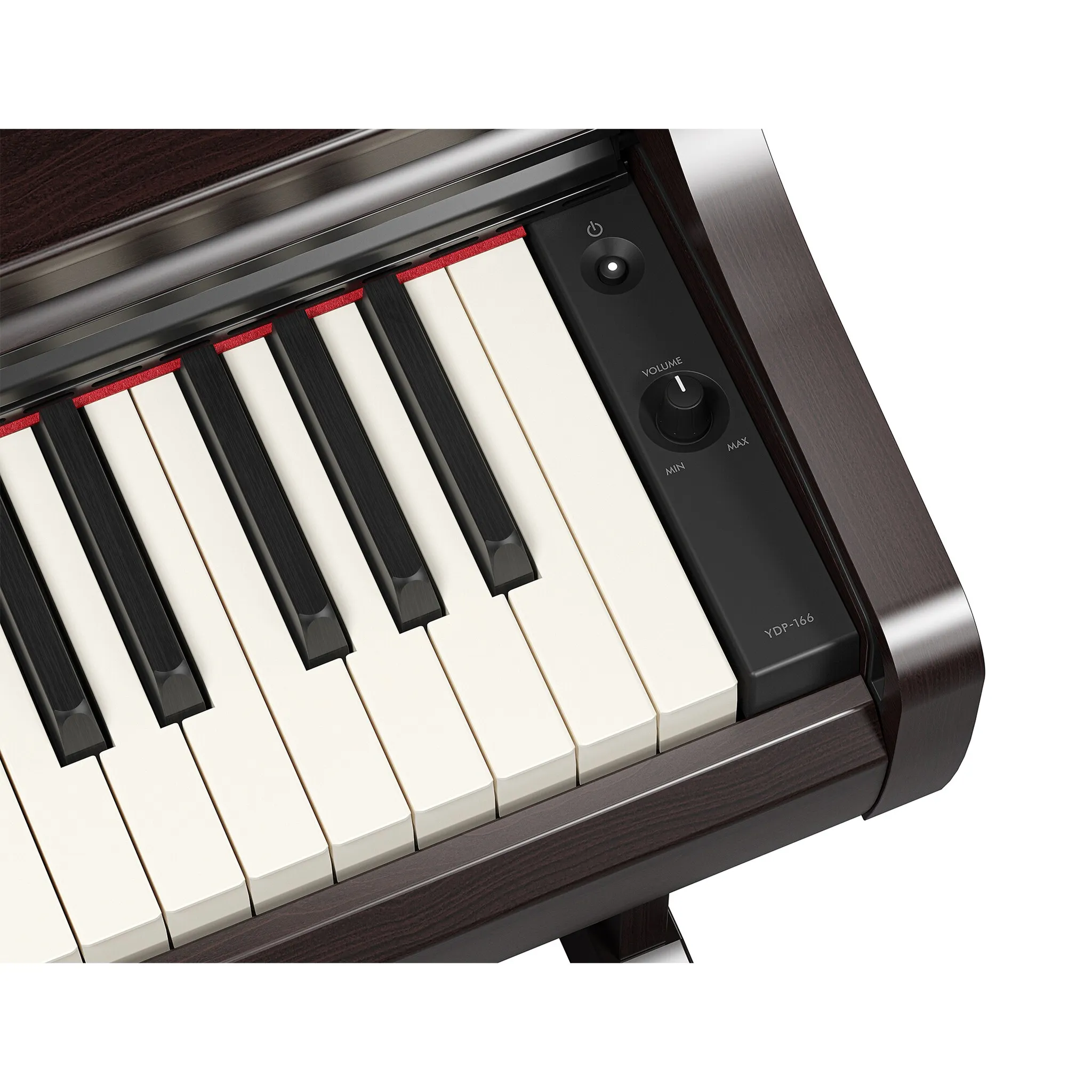 Yamaha YDP-166R Digital Piano GrandTouch-E 88-Key - Dark Rosewood - Image 4