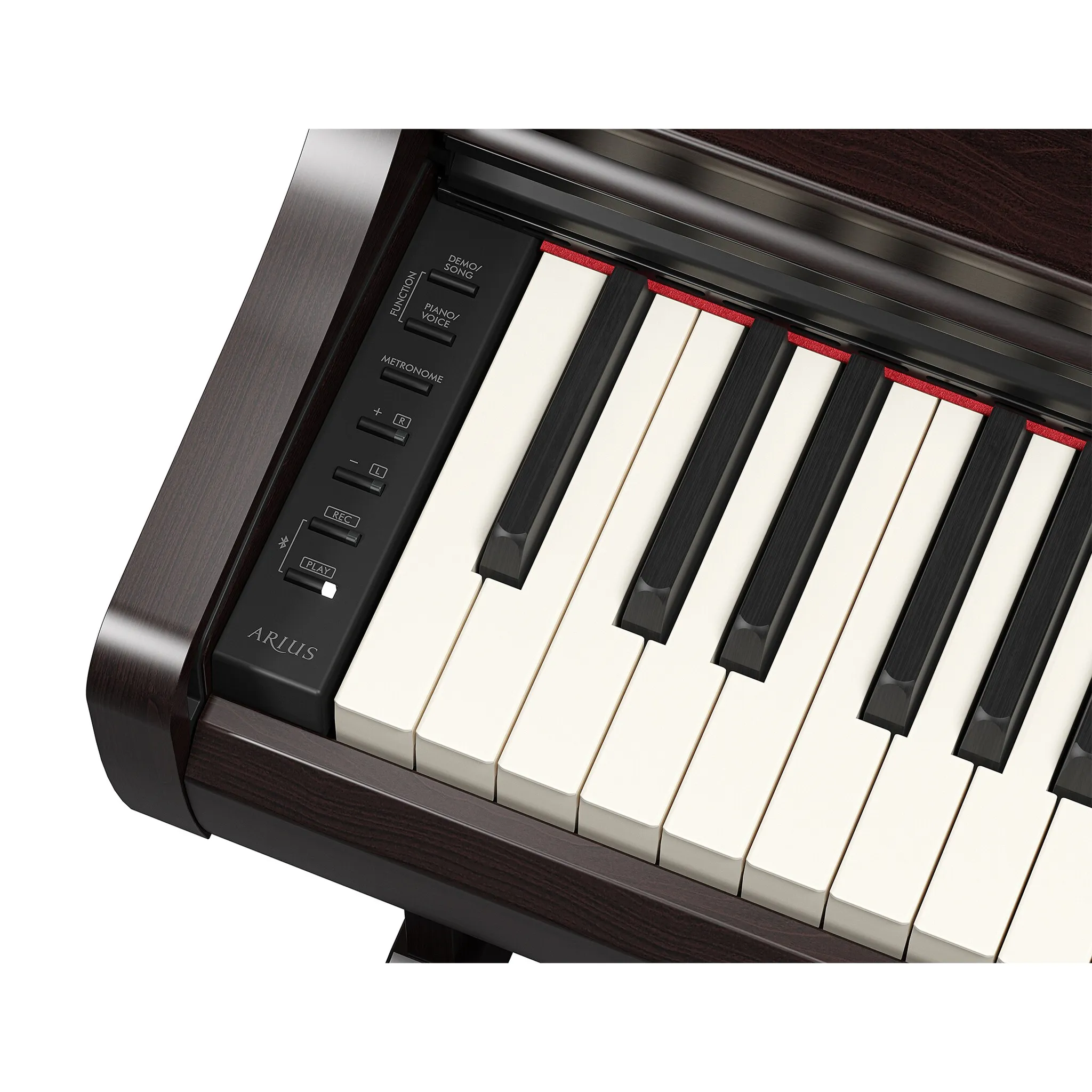 Yamaha YDP-166R Digital Piano GrandTouch-E 88-Key - Dark Rosewood - Image 3