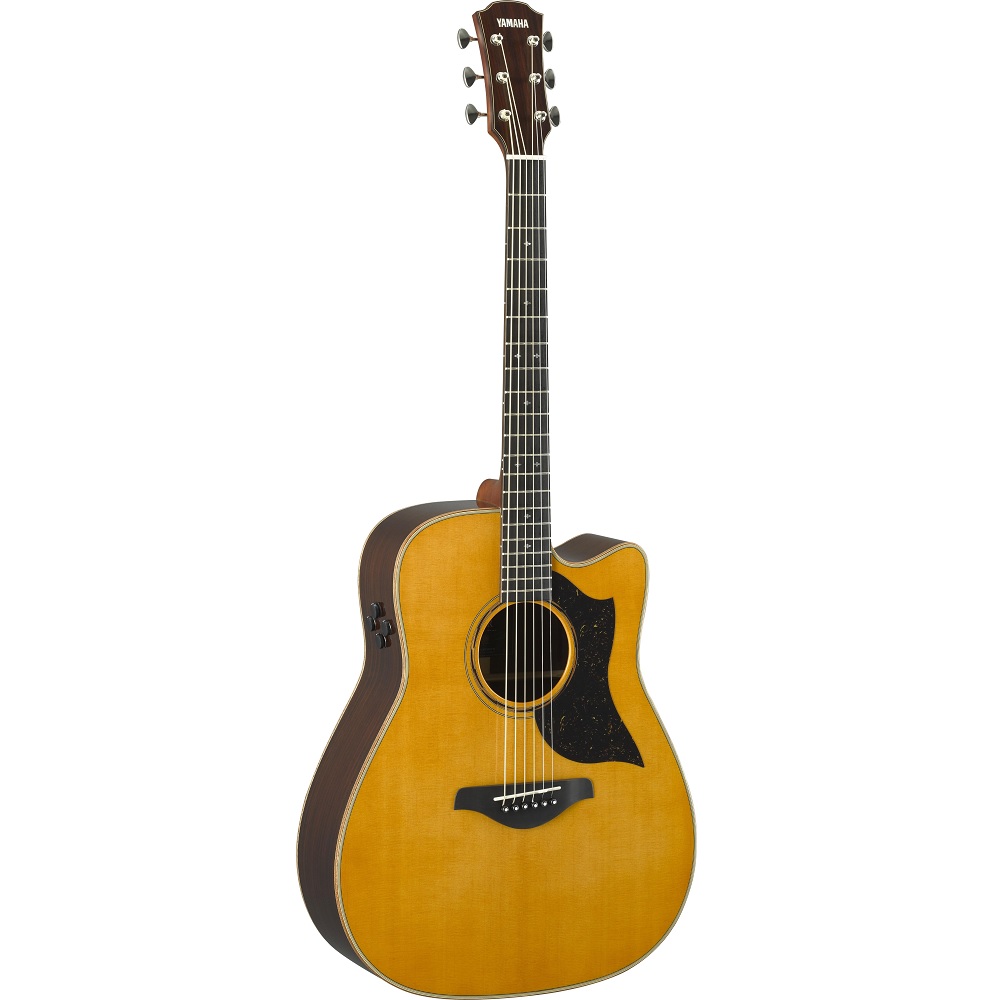 Yamaha A5R ARE Acoustic Electric Guitar with Hard Case | Vintage Natural