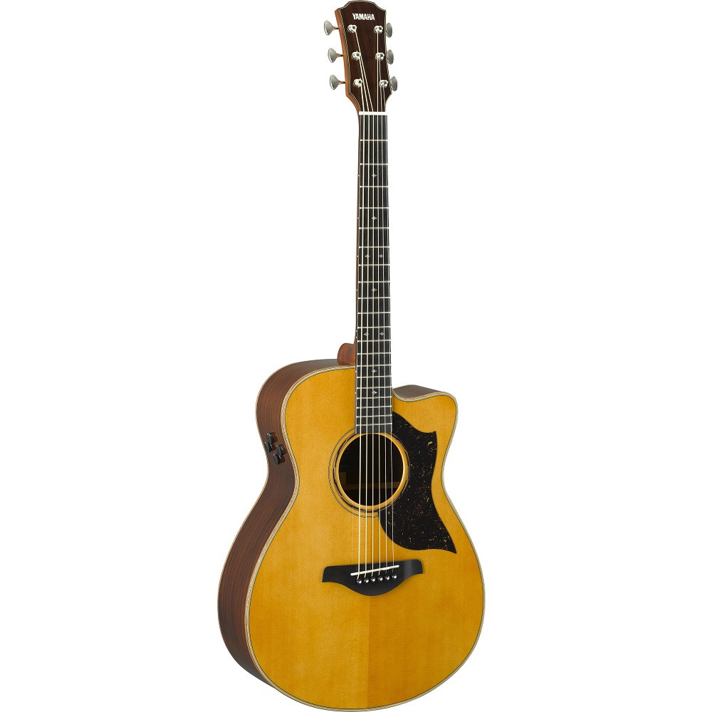 Yamaha AC5R ARE Acoustic Electric Guitar with Hard Case | Vintage Natural