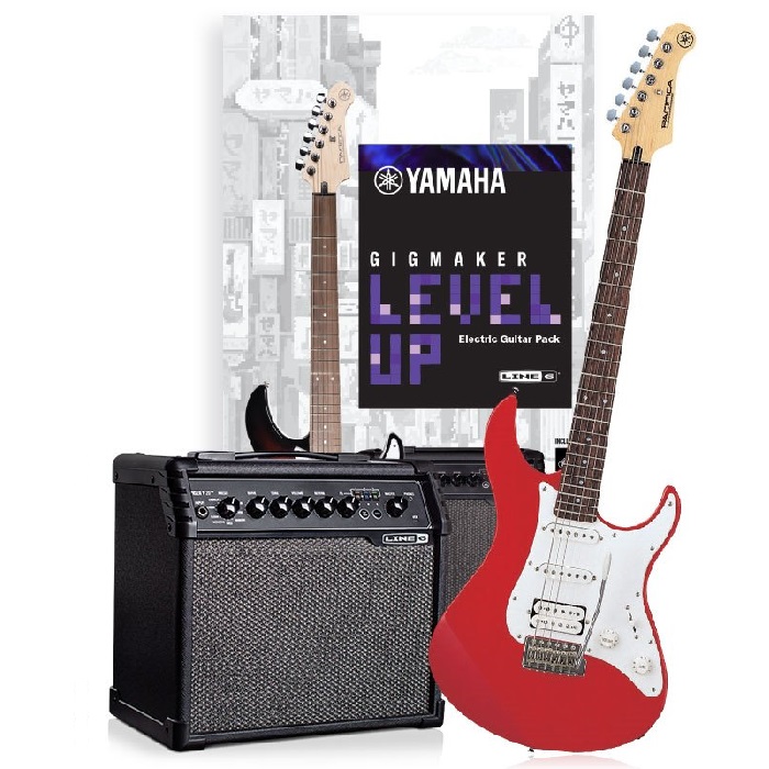 Yamaha Gigmaker Level Up Electric Guitar Pack | Red Metallic