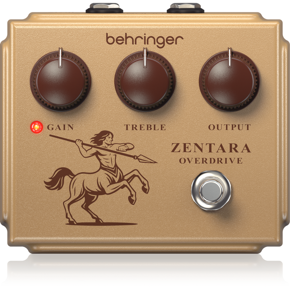 Behringer Zentara Overdrive Boost with Huge Dynamic Range Effects Pedal