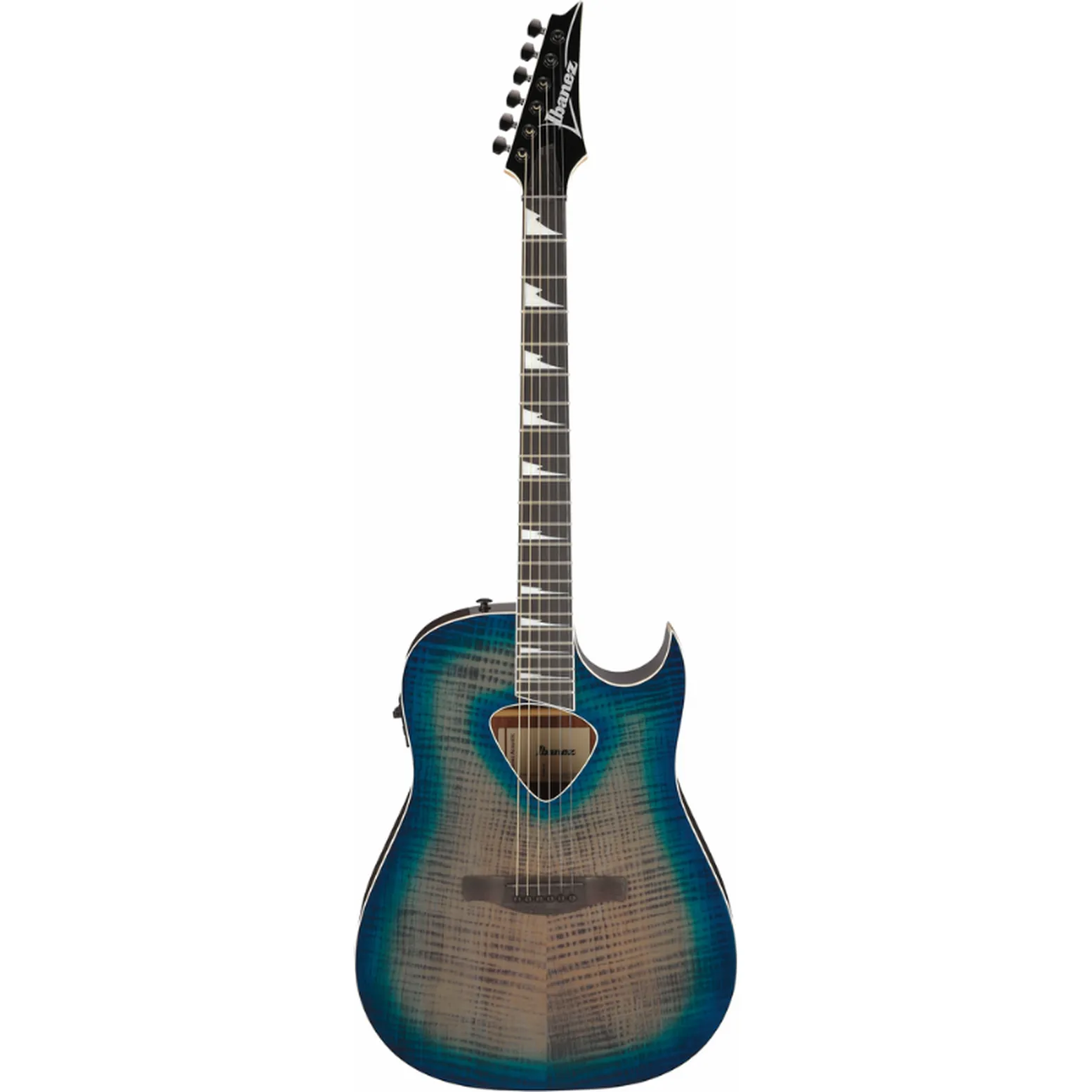 Ibanez ALT50FA BDB Acoustic Guitar- Blue Doom Burst High Gloss
