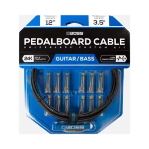 Boss BCK-12 Pedalboard Cable Kit 12 12 connectors 12ft cable