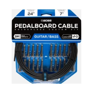 Boss BCK-24 Pedalboard Cable Kit 24 24 connectors 24ft cable