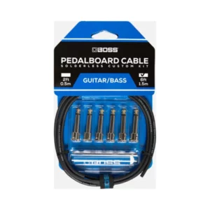 Boss BCK-6 Pedalboard Cable Kit 6 6 connectors 6ft cable