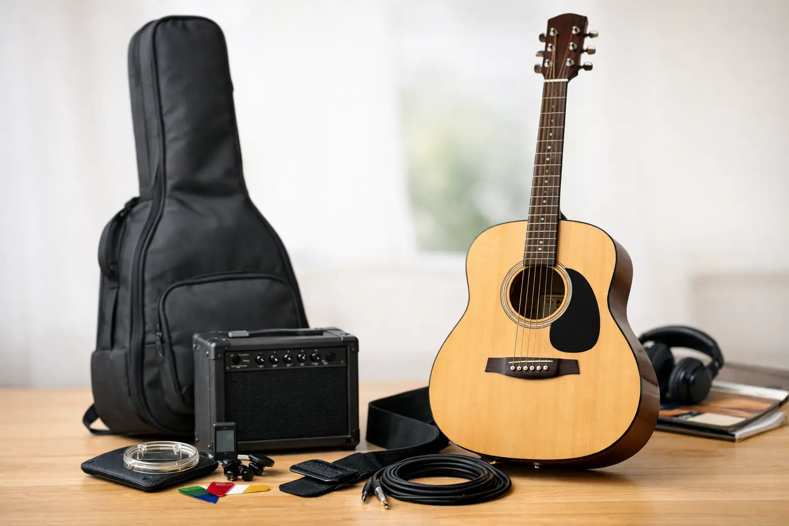 Best Beginner Acoustic Guitar Pack Guide – Bashs Music