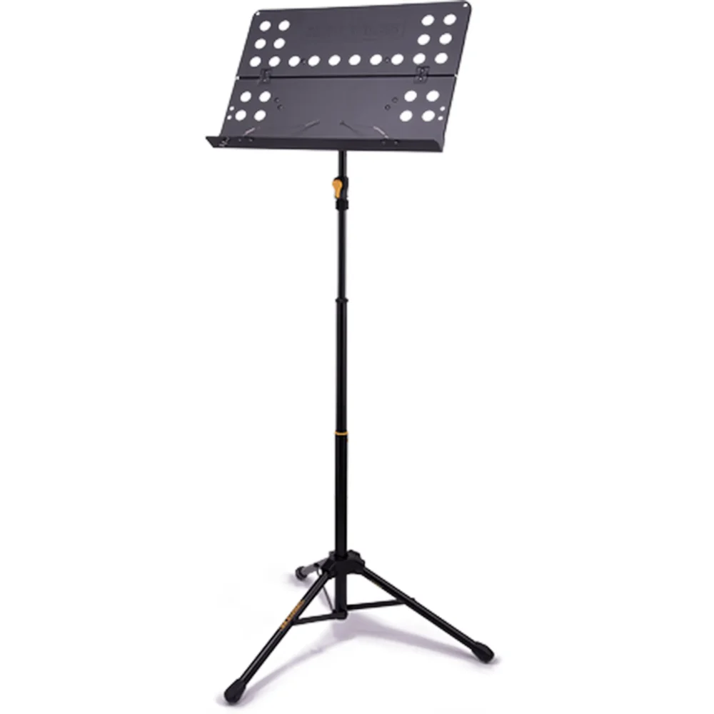 Hercules BS418BPLUS 3-Section Music Stand, Perfect Fold Desk