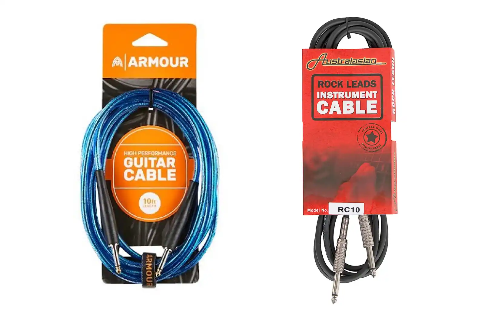guitar cable connector close up