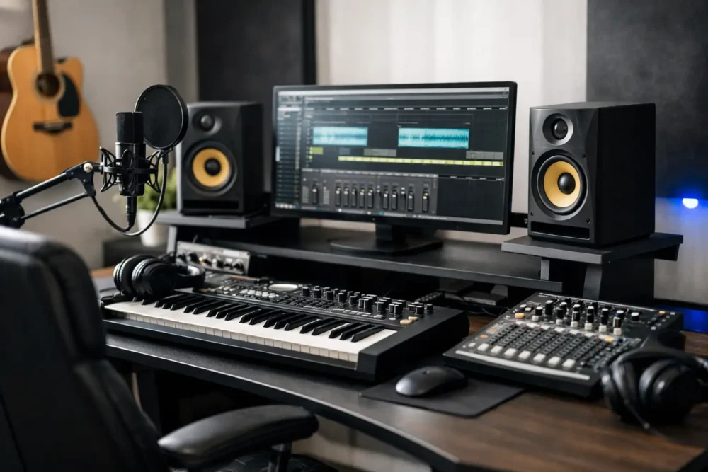 Choosing a Studio Desk for Music Production