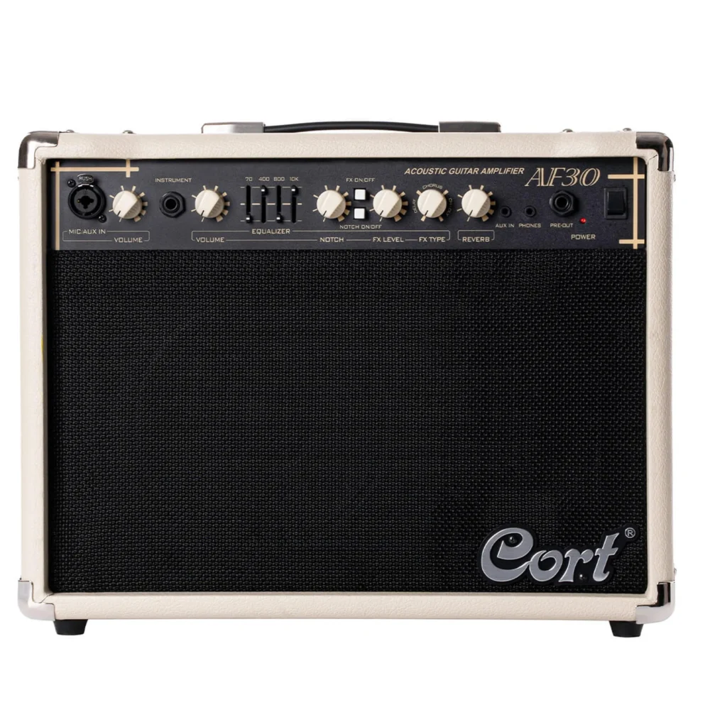 Cort AF30 30W Acoustic Guitar Amplifier - Natural