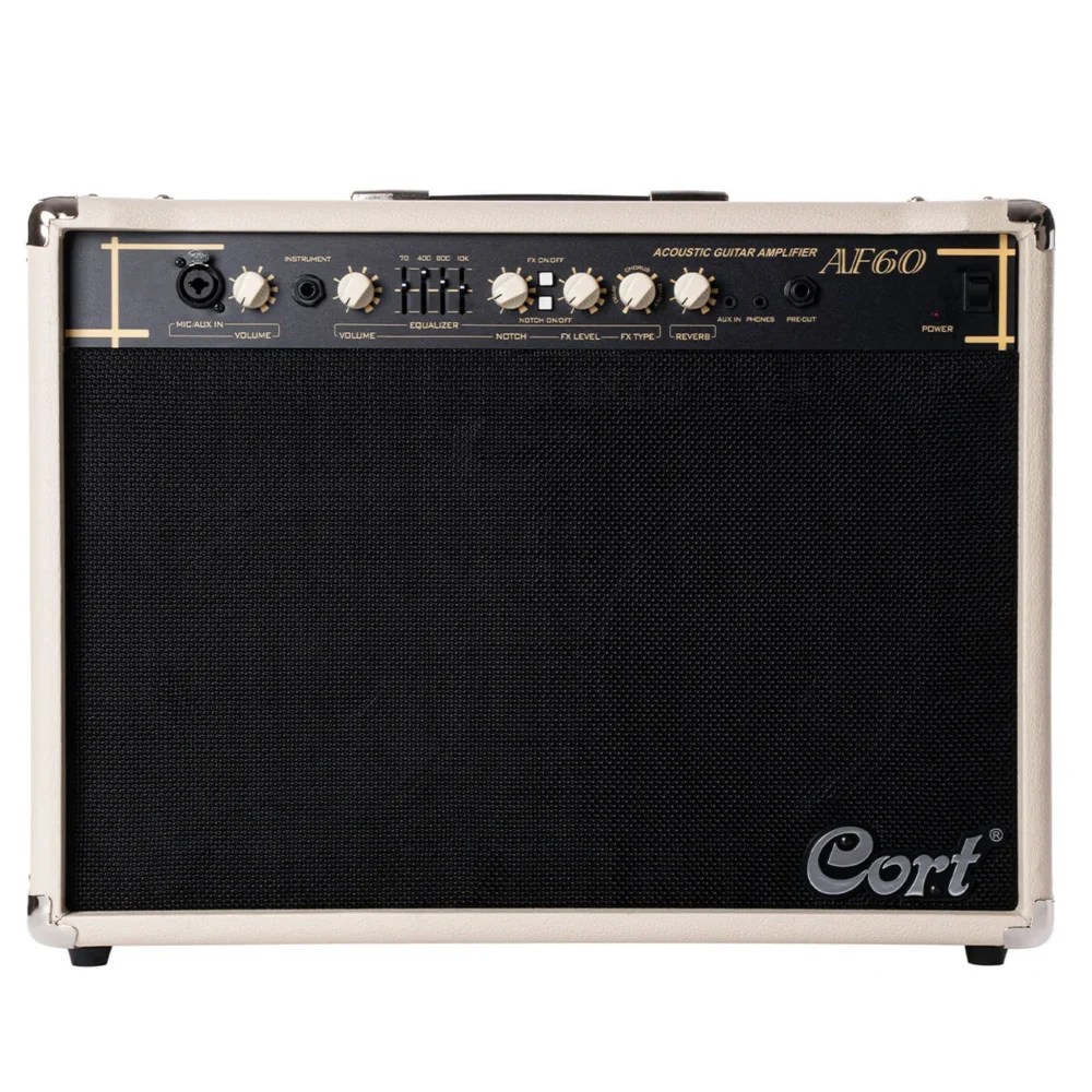 Cort AF60 60W Acoustic Guitar Amplifier - Natural