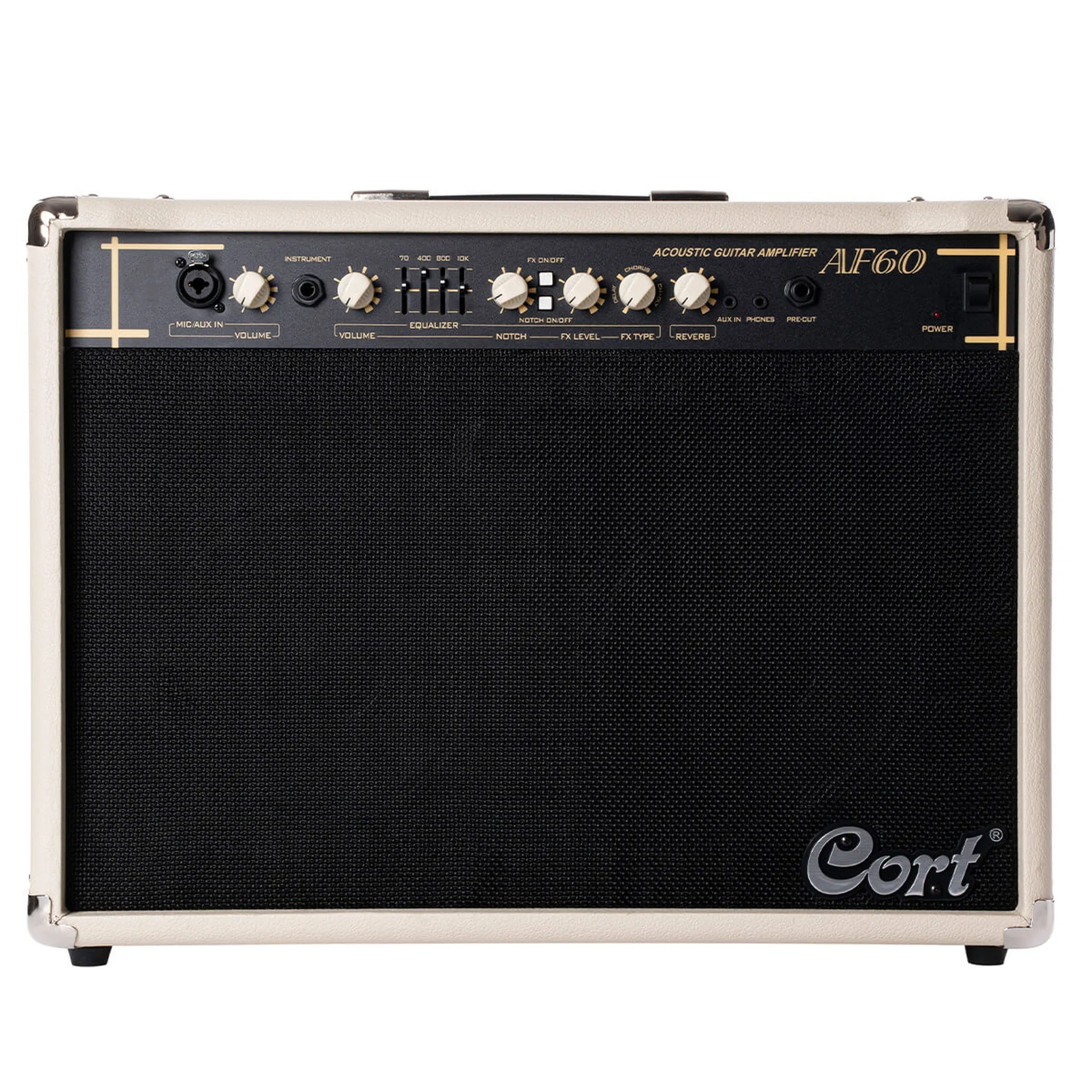 Cort AF60 60W Acoustic Guitar Amplifier - Natural
