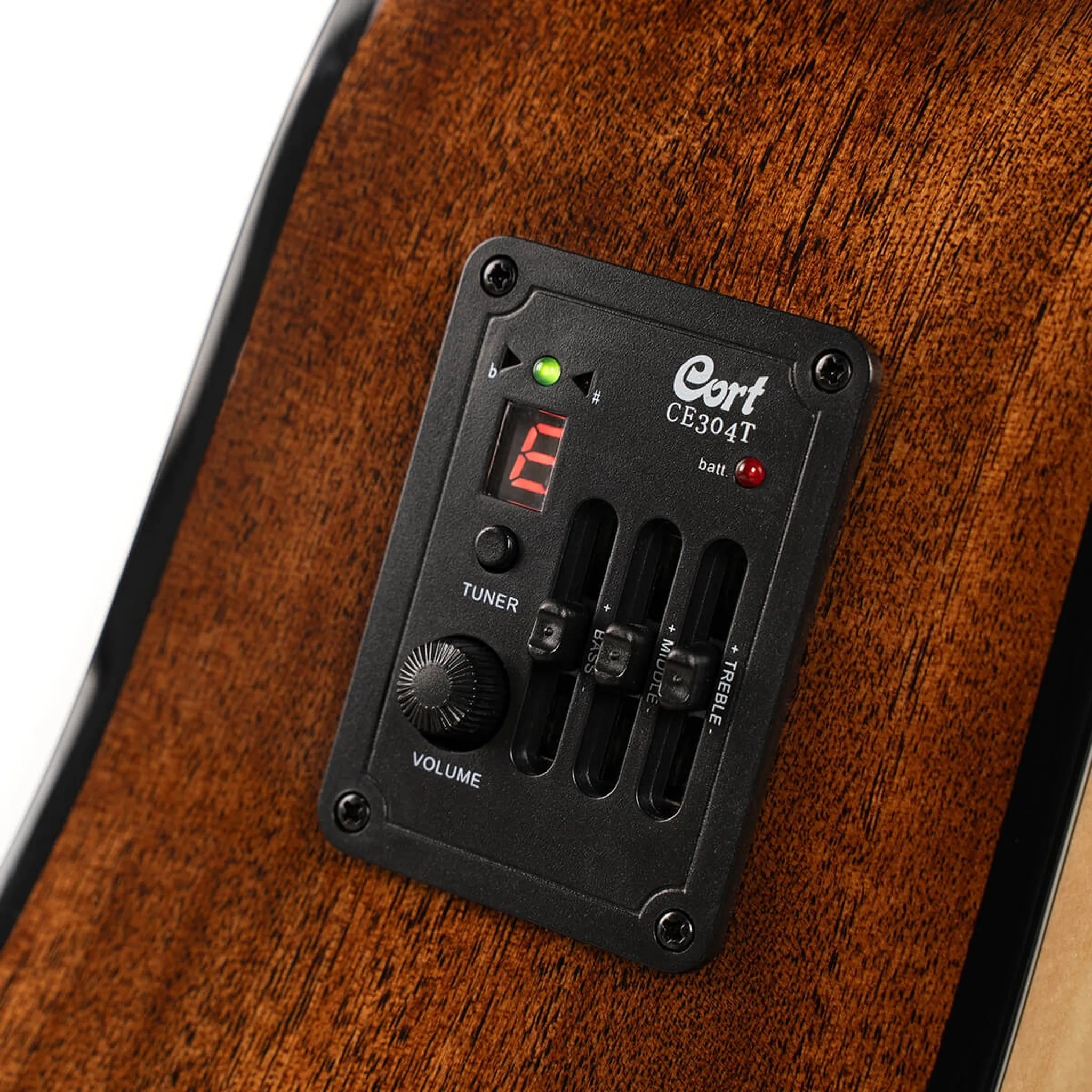 Cort Earth60CE Acoustic Electric Guitar - Natural Gloss - Image 11