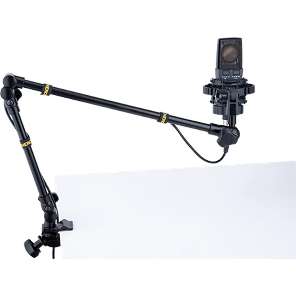 Hercules DG107B Universal Boom Podcast Microphone & Camera Arm Stand