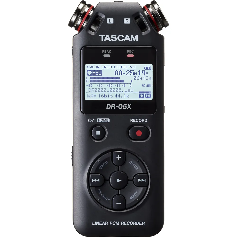Tascam DR-05X 2-Channel Portable Handheld Recorder with USB Interface
