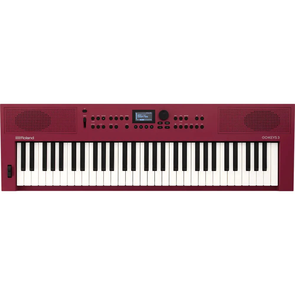 Roland GO:KEYS 3 Music Creation Keyboard | Dark Red