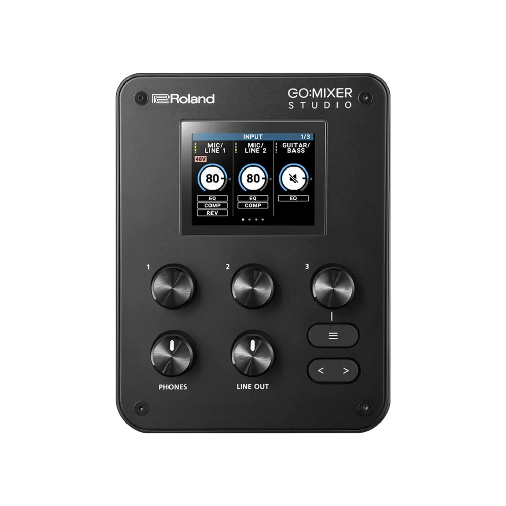 Roland GO:MIXER STUDIO Portable Audio Mixer/Interface
