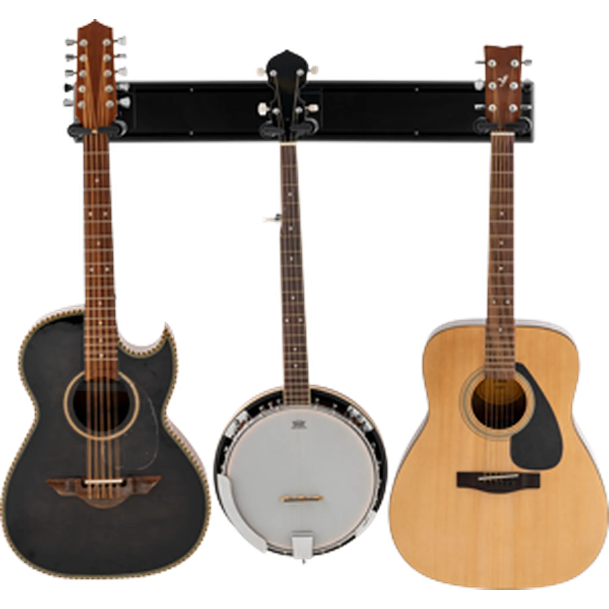 Hercules GSP403SB 3 Guitar Wall Hanger Rack Pack - Image 2