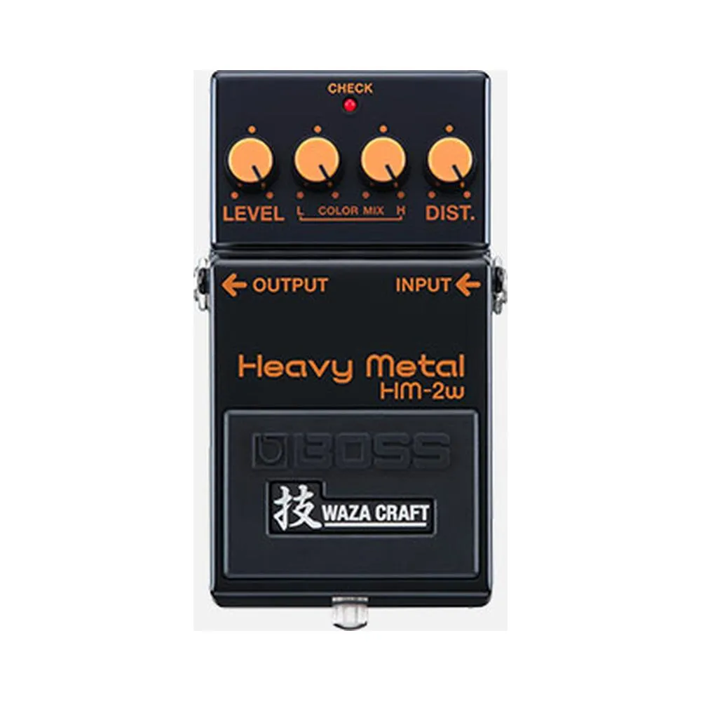 Boss HM-2W Heavy Metal WAZA CRAFT Compact Effects Pedal
