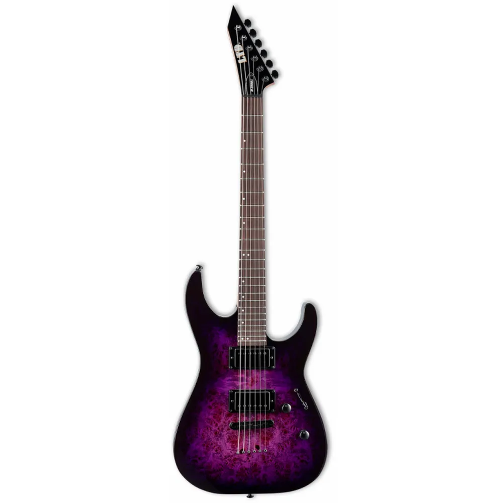 ESP LTD M-200DX NT Electric Guitar - Purple Burst