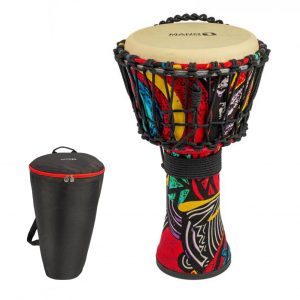 Mano Percussion 8 Inch Resin Shell Djembe - With Bag