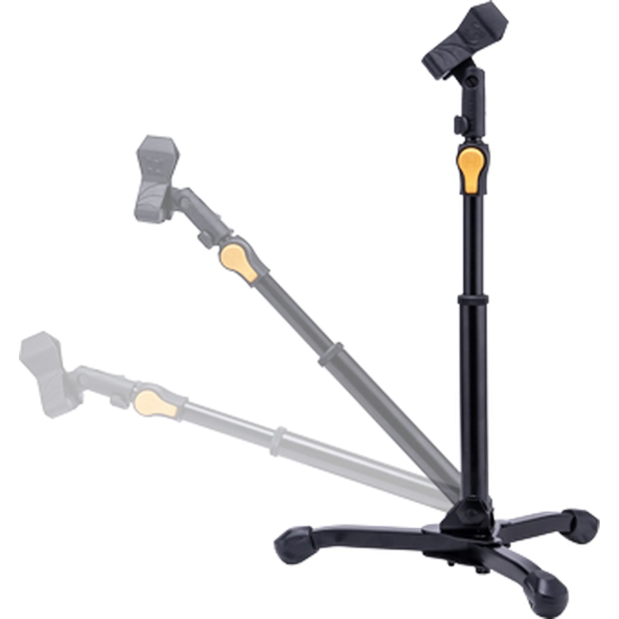 Hercules MS300BPLUS Short Straight Tripod Mic Stand w/ EZ Grip - Image 2
