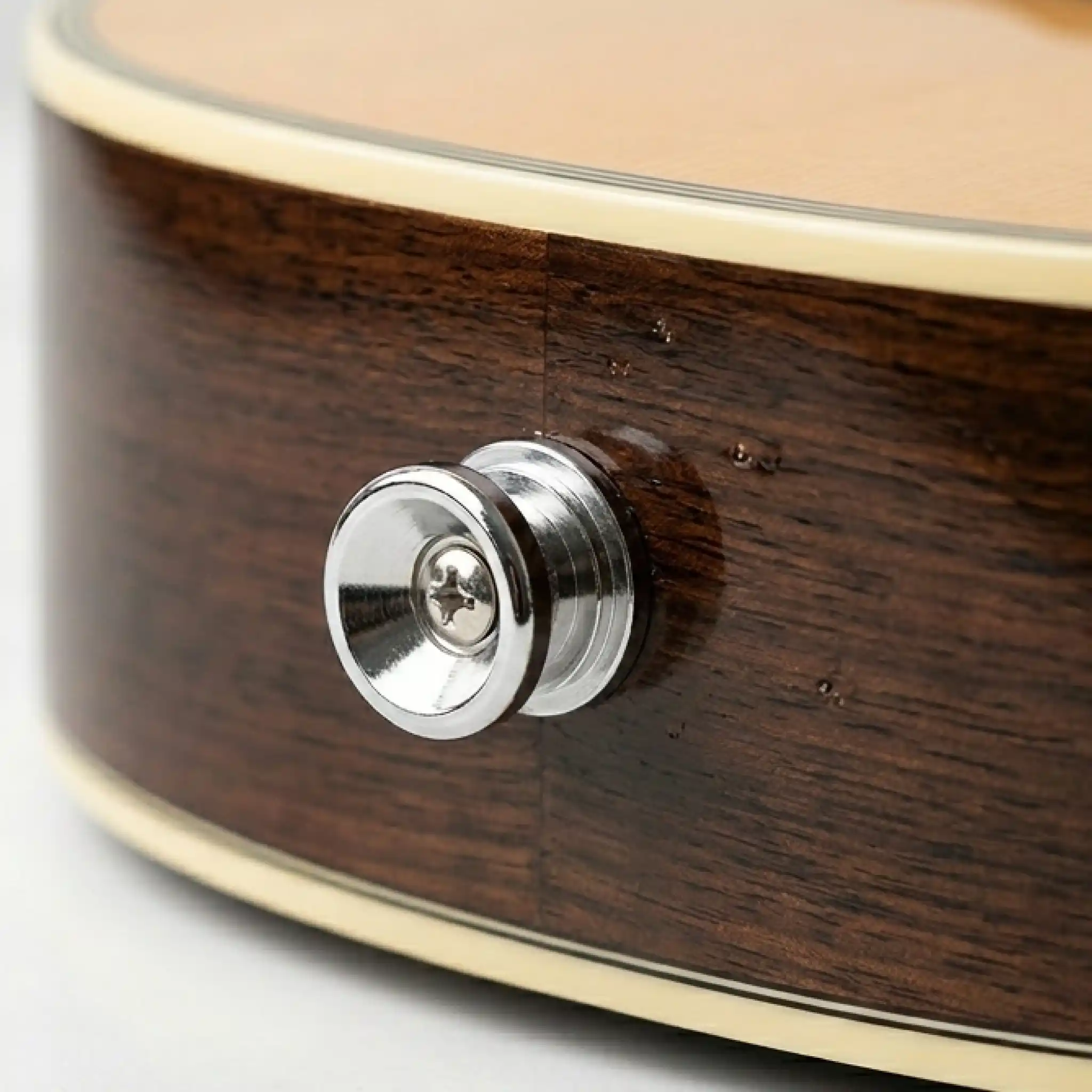 Silver Strap Pin Installation - Guitar Upgrade - Image 2