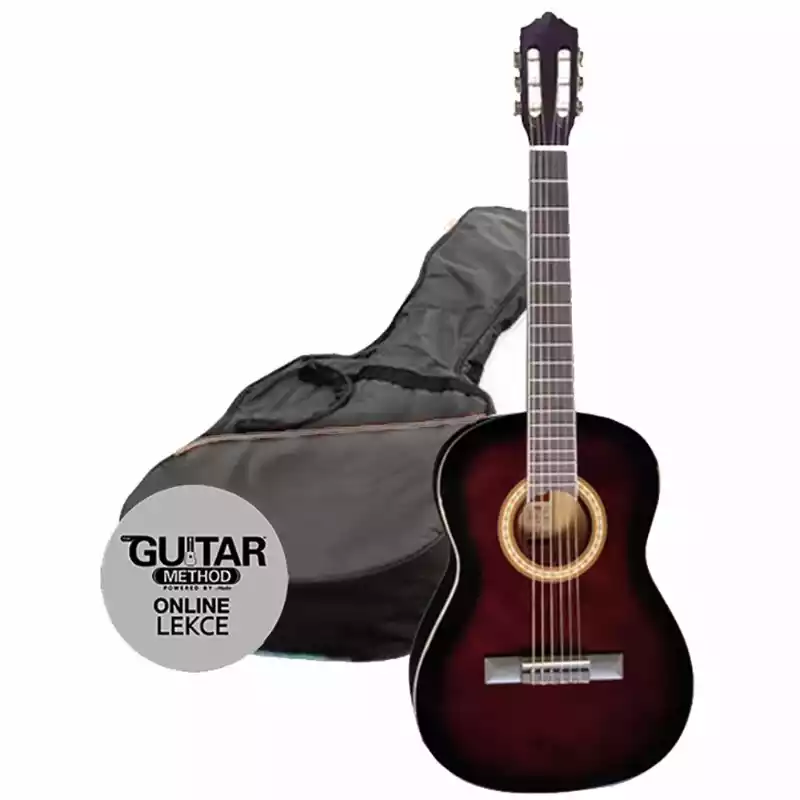 Ashton 1/2 Size Purple Classical Guitar Starter Pack