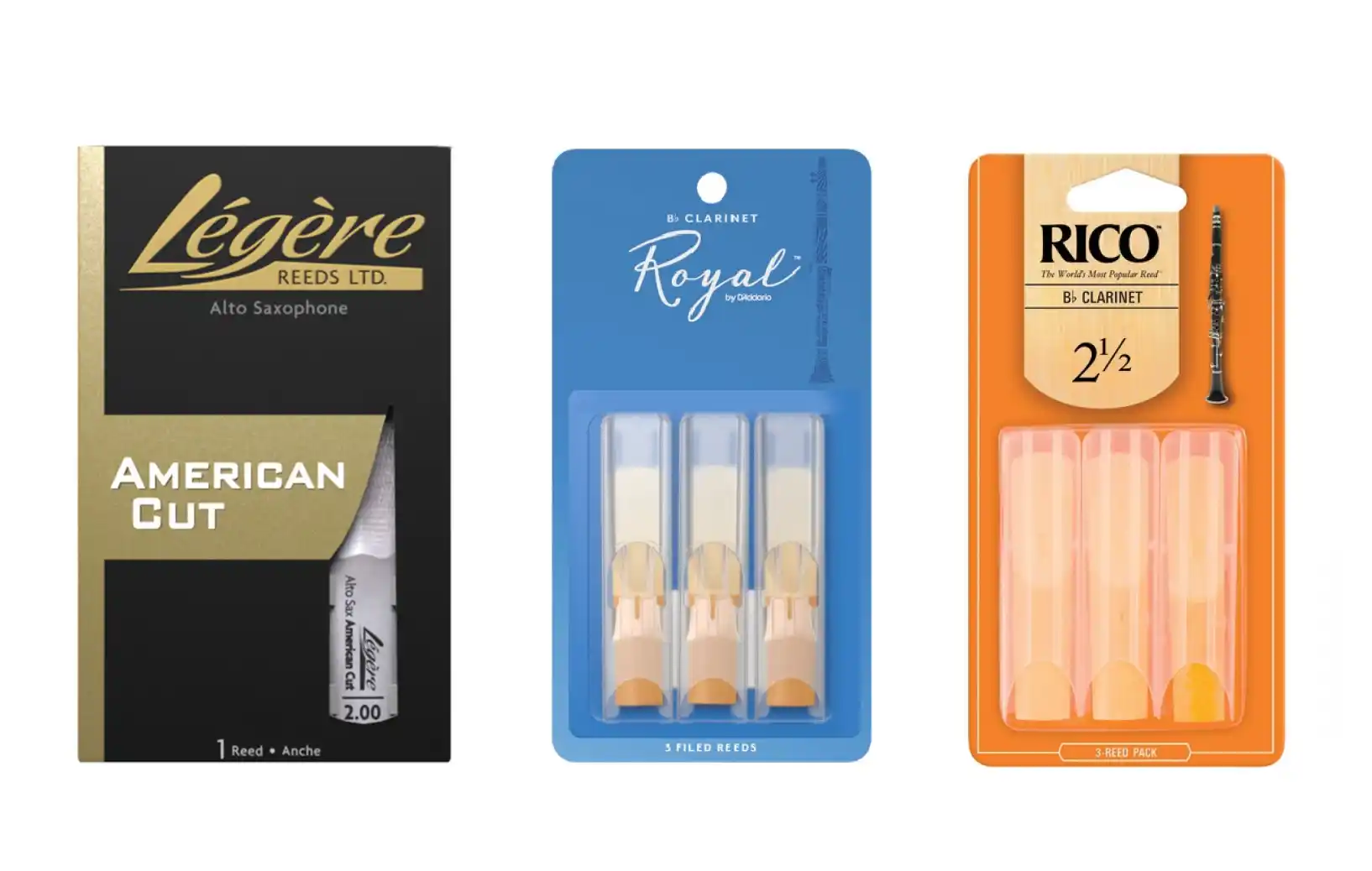 saxophone reeds variety