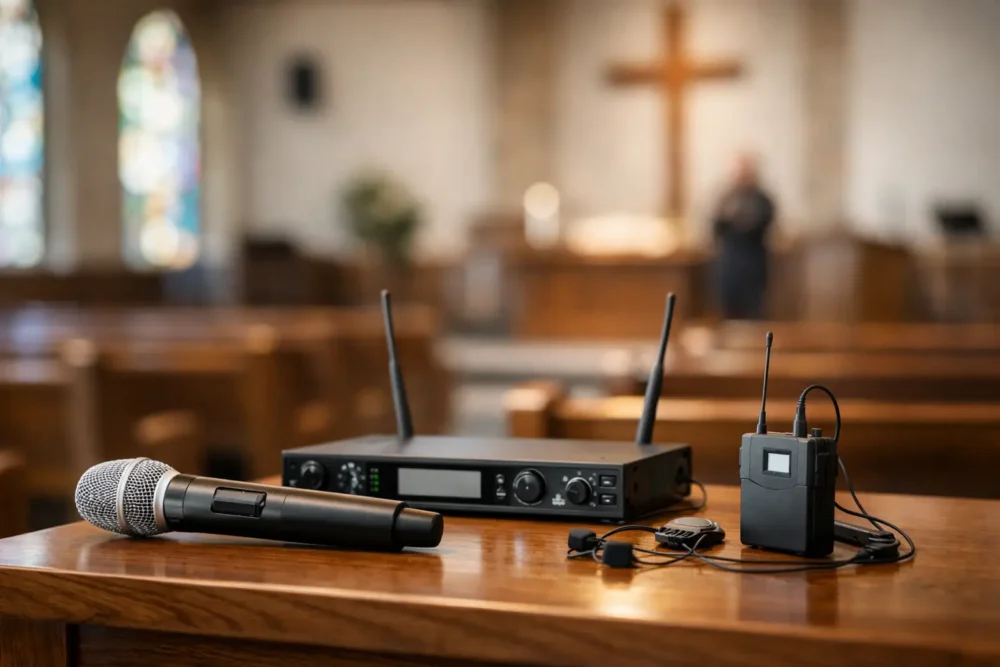 Wireless Microphone System for Church